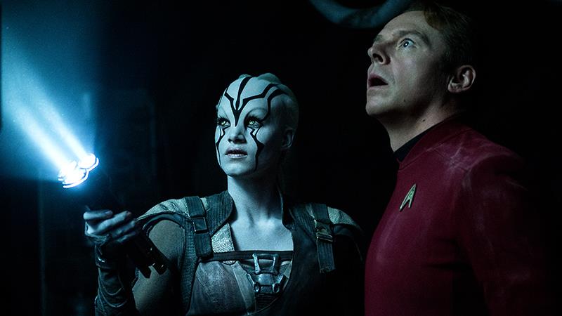 Star Trek Beyond, Empire pubblica la prima foto di Jaylah Jaylah e Scotty in Star Trek Beyond