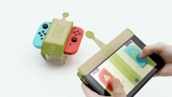 Arrivo Nintendo Labo: annuncio e reazioni del web Un esempio di cosa si può costruire con Nintendo Labo per la console Switch