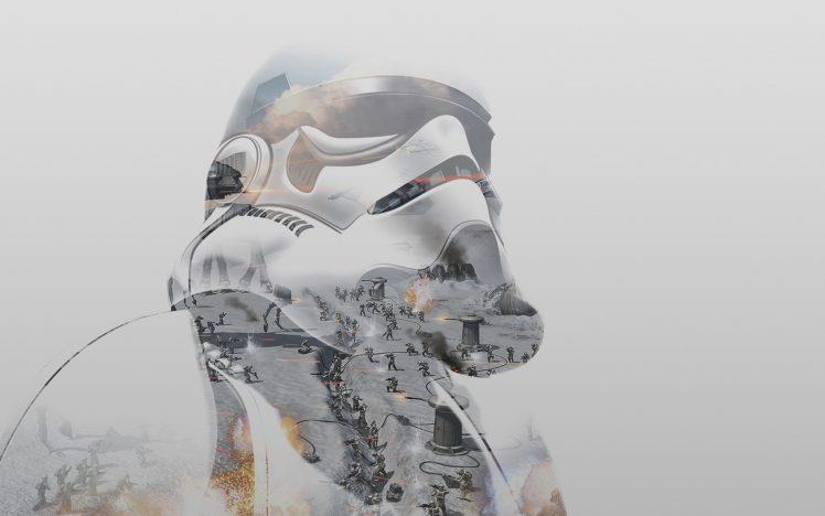 I 10 migliori videogame di Star Wars L'artwork di uno stormtrooper da Star Wars Battlefront di DICE