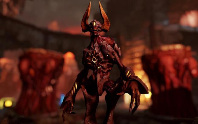 Unto the Evil, è disponibile il primo DLC a pagamento di Doom Il nuovo demone di Doom in azione nel primo DLC