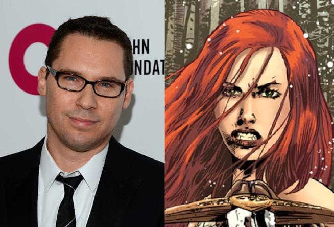 Sospesa la produzione di Red Sonja per le accusa al regista Bryan Singer Il regista Bryan Singer e l'eroina Marvel Red Sonja