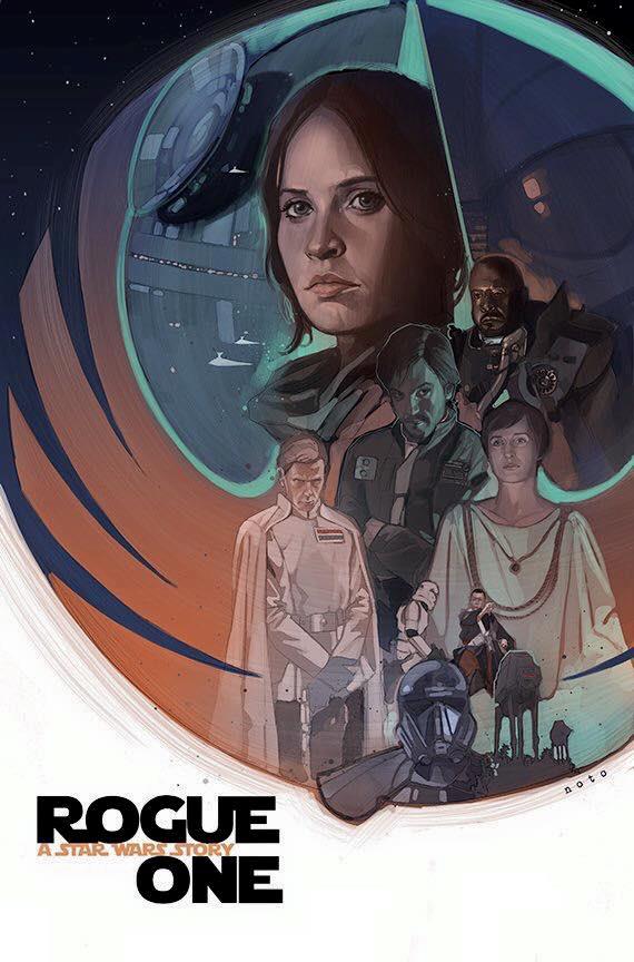 Rogue One, il prequel a fumetti è stato cancellato Poster di Phil Noto di Rogue One