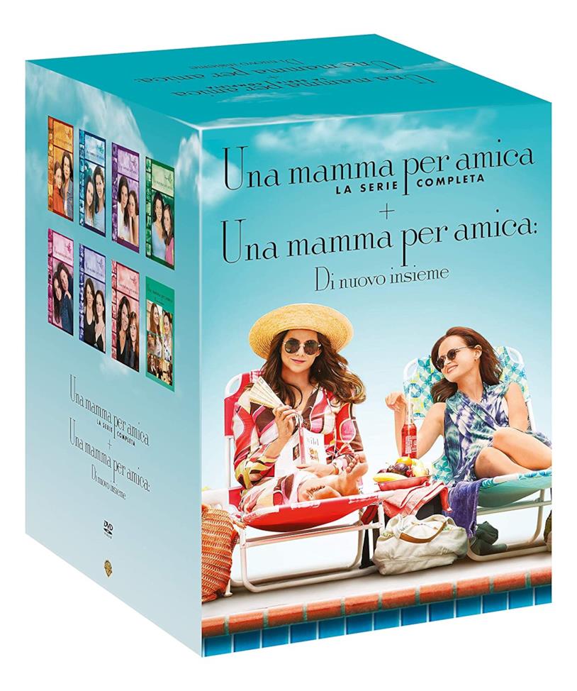 Cofanetto DVD di Una mamma per amica - Stagioni 1-8 Copertina del cofanetto DVD di Una mamma per amica