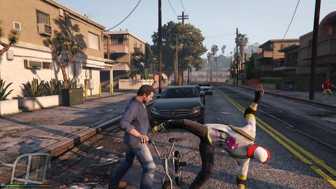 GTA V, nuovo record: superati i 100 milioni di copie Un'immagine di gioco da GTA V