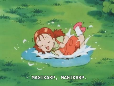 Ecco la canzone d'amore del Pokémon Magikarp Una bimba imita Magikarp nell'anime dei Pokémon