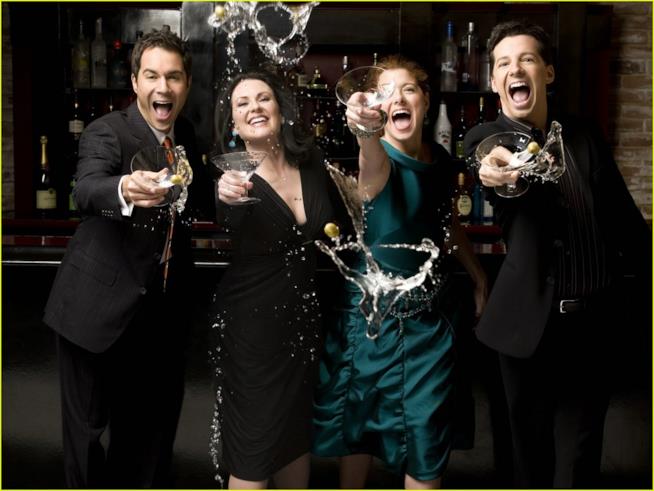 Il cast di Will & Grace è pronto a tornare per una nuova serie Il cast di Will & Grace