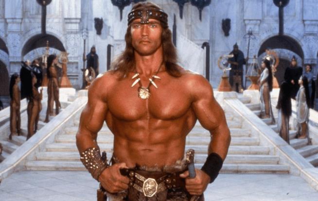 Conan il barbaro, Schwarzenegger vorrebbe girare un sequel Arnold Schwarzenegger in una scena di Conan il distruttore