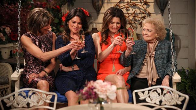 Hot in Cleveland, serie TV Una scena di Hot in Cleveland
