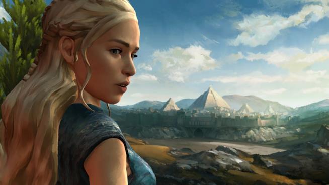 Telltale non sta lavorando a Game of Thrones 2 Un primo piano di Daenerys Targaryen in Telltale's Game of Thrones