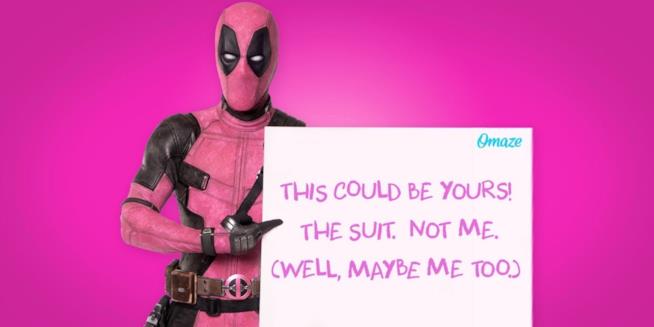 Deadpool, il dissacrante mercenario, si veste di rosa per combattere il cancro Deadpool in rosa per la lotta contro il cancro