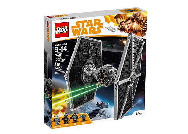 Il box Imperial TIE Fighter di LEGO Dettagli sulla confezione del set di LEGO Imperial TIE Fighter