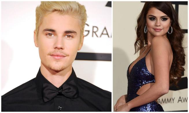 Selena Gomez tempesta di chiamate Justin Bieber Primo piano di Selena Gomez e Justin Bieber