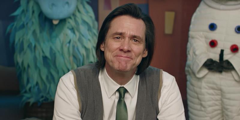 Jim Carrey Jim Carrey sorride commosso in Kidding