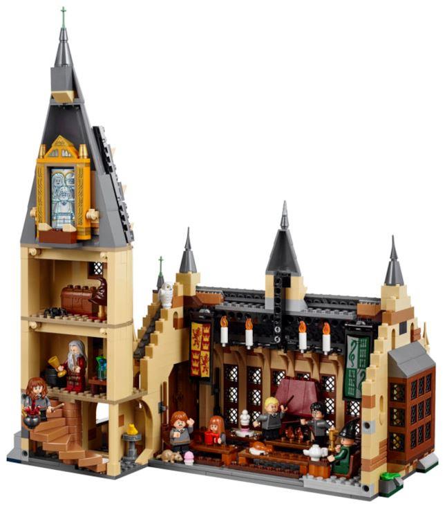 Il set Hogwarts Great Hall (La sala grande) di LEGO Dettagli del set di LEGO Hogwarts Great Hall (La sala grande)