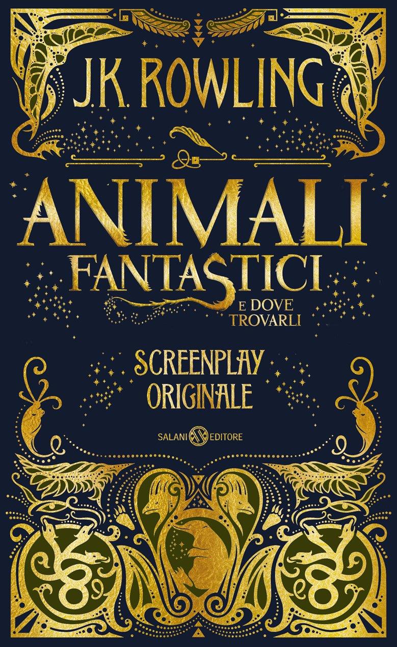 Animali fantastici e dove trovarli La copertina misteriosa di Animali fantastici e dove trovarli