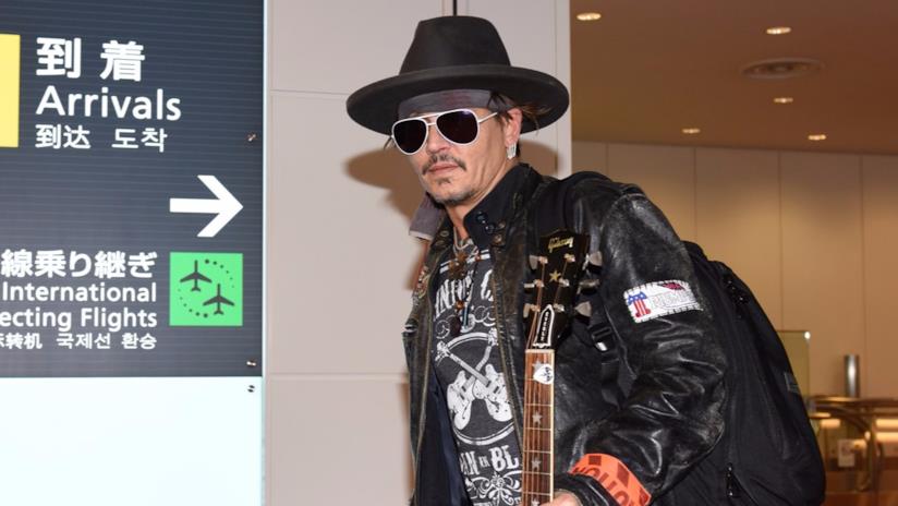 Johnny Depp nei guai: pubblicate le email sui suoi problemi economici L'attore Johnny Depp in Giappone