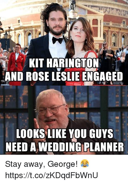 George R.R. Martin, wedding planner per le nozze di Kit Harington e Rose Leslie George R.R. Martin, wedding planner perfetto