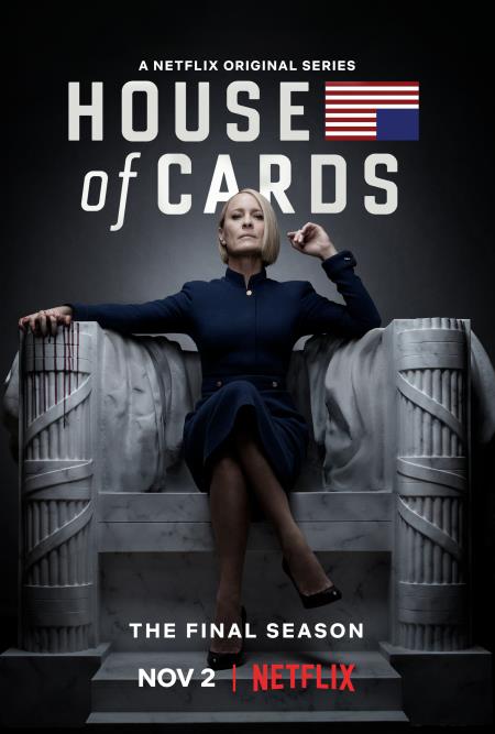 House of Cards Il poster ufficiale della sesta stagione di House of Cards