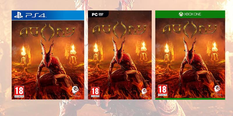 Agony, niente da fare per i contenuti censurati Le boxart di Agony