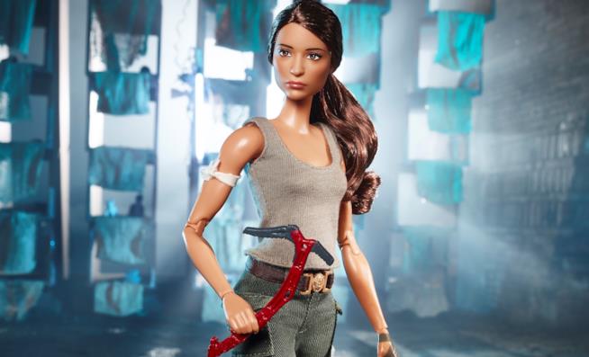 La Lara Croft di Alicia Vikander diventa una Barbie La Barbie ufficiale di Tomb Raider