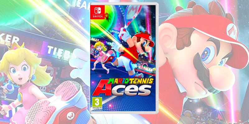 Mario Tennis Aces è ora giocabile gratis per gli abbonati a Nintendo Switch Online La boxart di Mario Tennis Aces