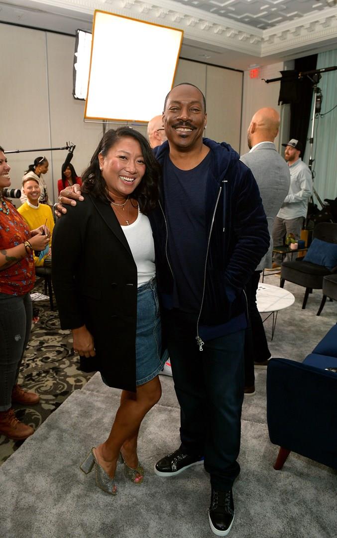 Eddie Murphy e Jasmin L. Reate Eddie Murphy e Jasmin L. Reate al Festival di Toronto
