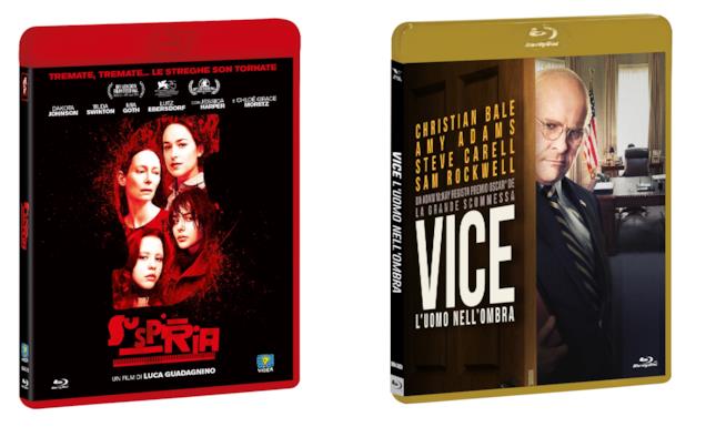 Le novità Home Video di Eagle Pictures per aprile 2019 Suspiria e Vice - L'uomo nell'ombra in uscita in Home Video