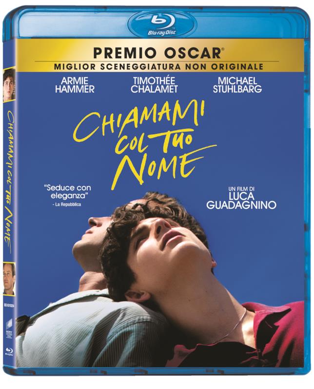 Chiamami col tuo nome Chiamami col tuo nome in Home Video