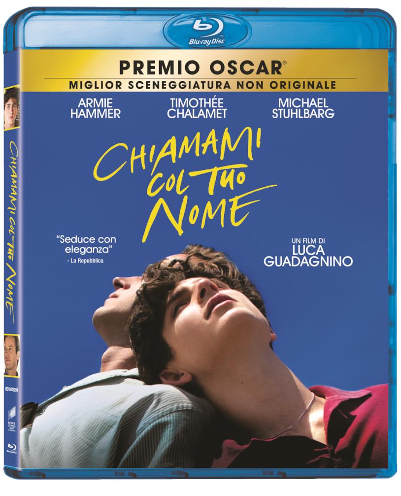 Chiamami col tuo nome Chiamami col tuo nome in Home Video