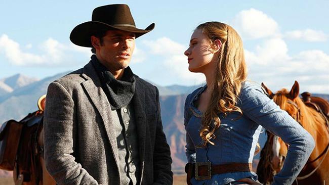Scena di Westworld Westworld, scena con Evan Rachel Wood