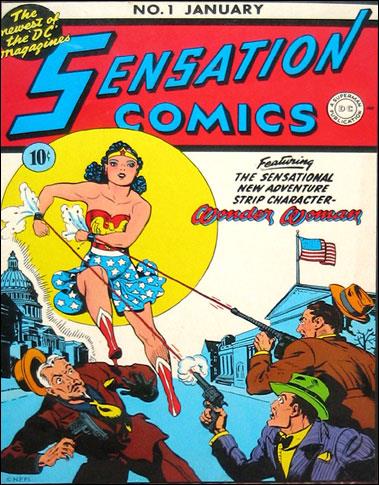 L'esordio di Wonder Woman nel mondo dei comics Il numero 1 del comic di Wonder Woman