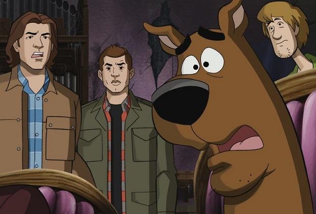 Supernatural incontra Scooby-Doo, il trailer del crossover Supernatural: un'immagine dal crossover con Scooby-Doo