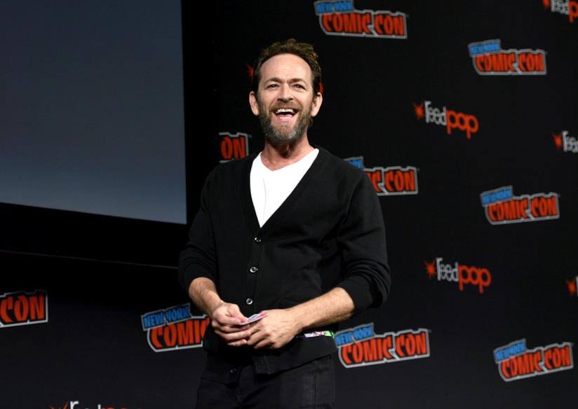 Luke Perry ricoverato in ospedale Luke Perry durante il New York Comic Con