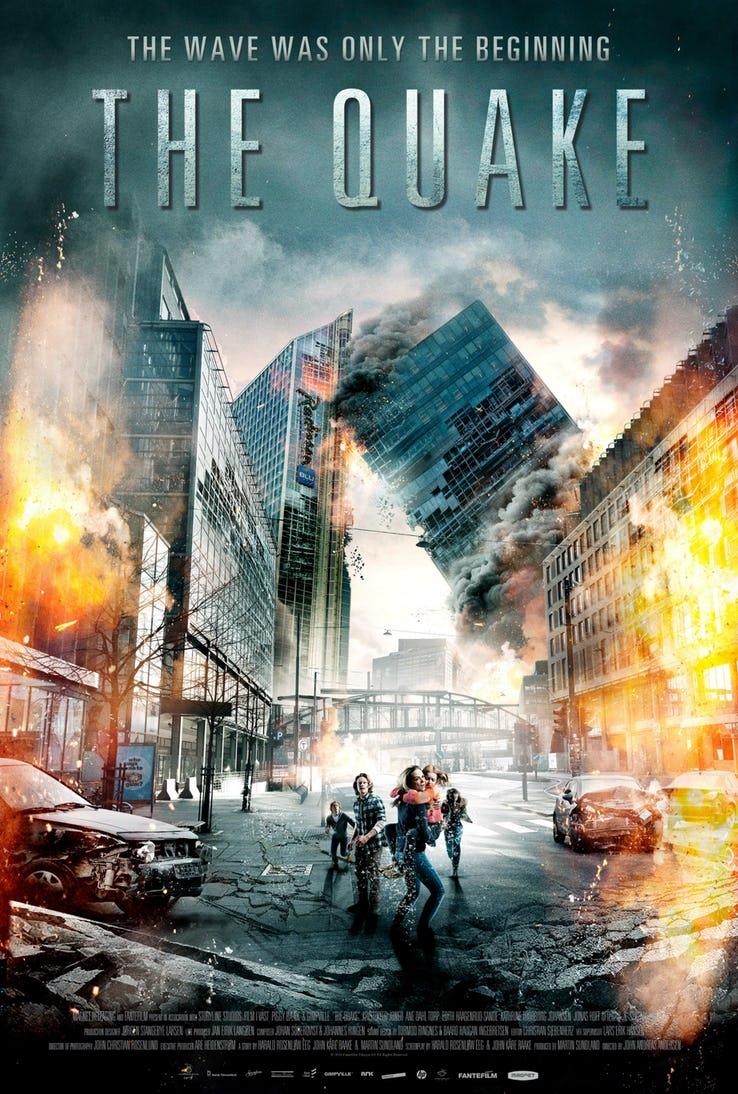 The Quake: il film The Quake: il poster del film norvegese