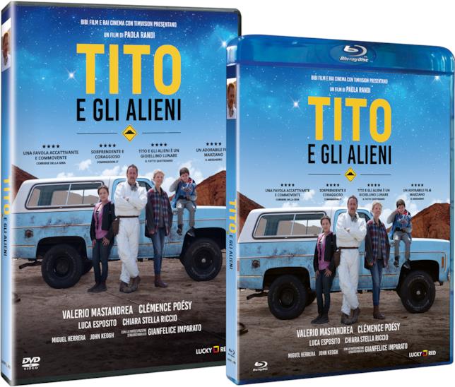 Il blu-ray e il DVD di Tito e gli Alieni Tito e gli Alieni sarà disponibile in DVD e blu-ray