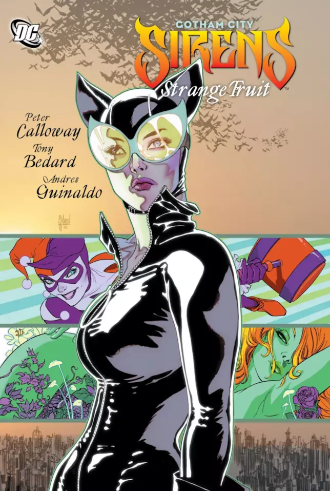 Catwoman in Gotham City Sirens Catwoman in copertina per il fumetto di Gotham City Sirens