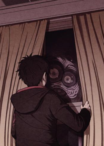 Sweet Home, un manhwa davvero inquinante Un mostro al di là della finestra