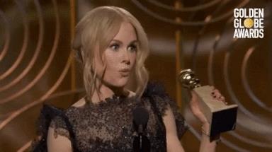Nicole Kidman ai Golden Globes 2018 Nicole Kidman vince un Golden Globes