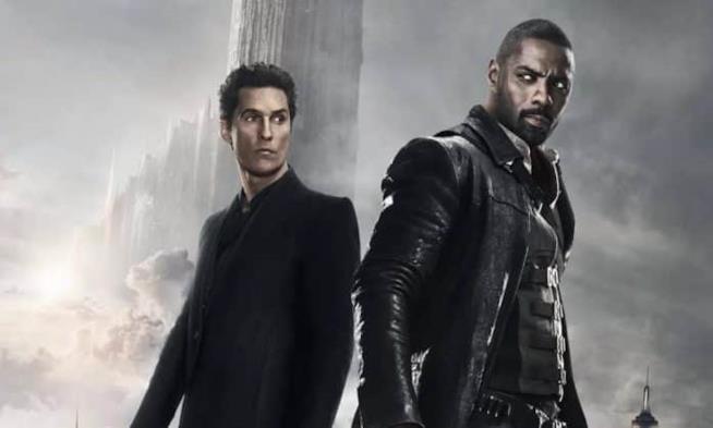 La serie TV de La Torre Nera sarà un reboot Matthew McConaughey e Idris Elba in un'immagine del film La Torre Nera