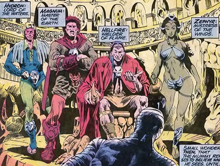 Gli Elementali sono tra i villain di Spider-Man: Far From Home L'esordio de Gli Elementali nei fumetti Marvel