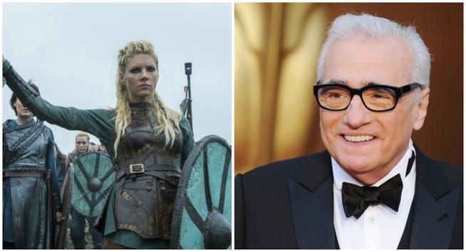 The Caesars: Martin Scorsese e il creatore di Vikings in Italia per una nuova serie TV Martin Scorsese e scena di Vikings