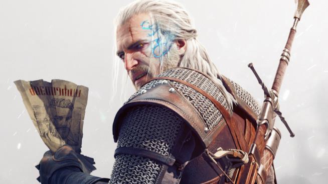 La colonna sonora di The Witcher 3 uscirà su disco vinile Un primo piano di Geralt Di Rivia
