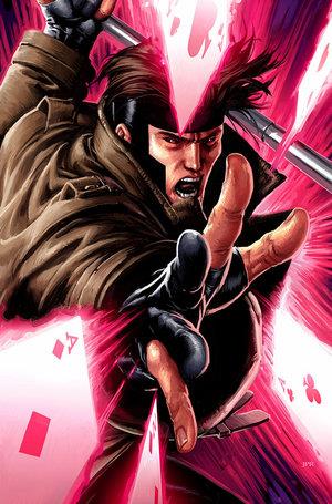 Il supereroe Marvel Gambit Un'altra illustrazione del personaggio di Gambit