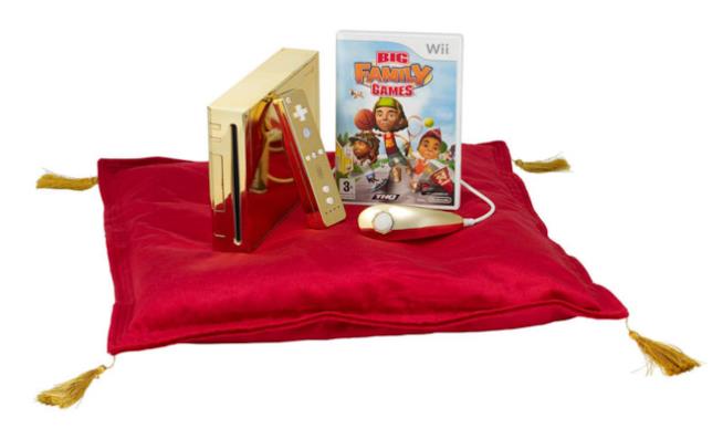 Il Nintendo WIi dedicato alla Regina Elisabetta è stato ritrovato La versione dorata di Nintendo Wii