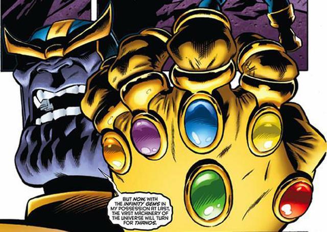 Thanos e Il Guanto dell'Infinito Un'immagine di Thanos in Il Guanto dell'Infinito