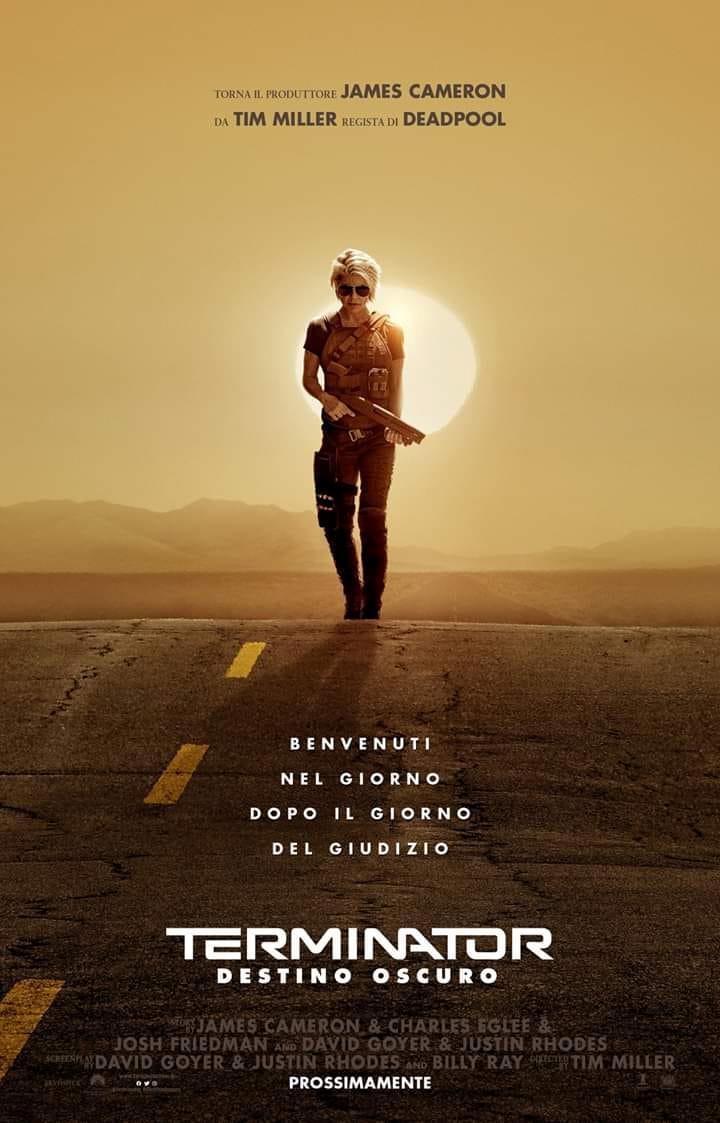 Terminator: Destino Oscuro Il poster ufficiale di Terminator: Destino Oscuro