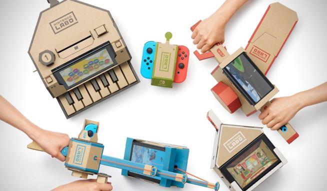 Nintendo Labo diventa una sedia a rotelle elettrica Alcune delle possibili creazioni di Nintendo Labo
