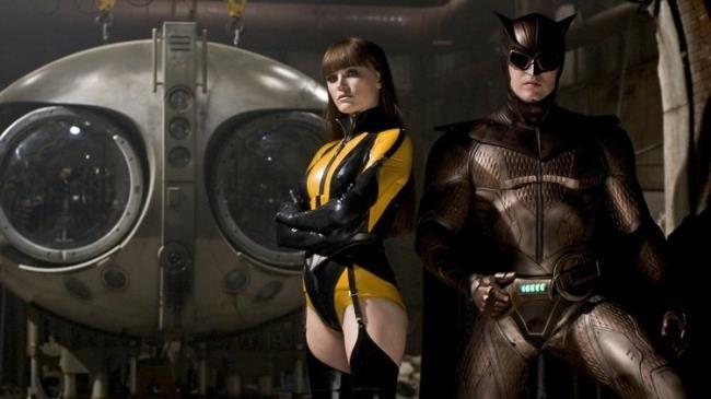 L'attore che interpretò Nite Owl o Gufo Notturno, Patrick Wilson, vuole ritornare nei panni del supereroe nella serie TV sugli Watchmen del marchio HBO Spettro di Seta e Gufo Notturno in uno scatto da Watchmen