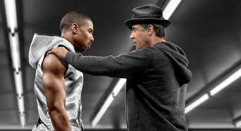 Creed, Michael B. Jordan e Sylvester Stallone Scena dal primo Creed con Stallone e Michael B. Jordan