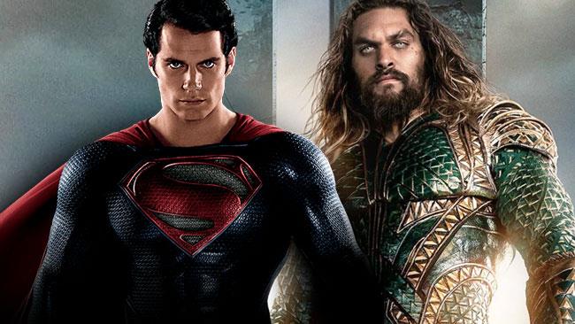 Superman e Aquaman hanno incrociato le loro strade già in Man of Steel - L'Uomo d'Acciaio Henry Cavill è Superman e Jason Momoa è Aquaman
